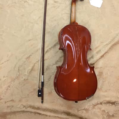 Celestini 4/4 Size (14")Advanced Student Violin Gloss Finish-Real Wood w/Setup! image 3