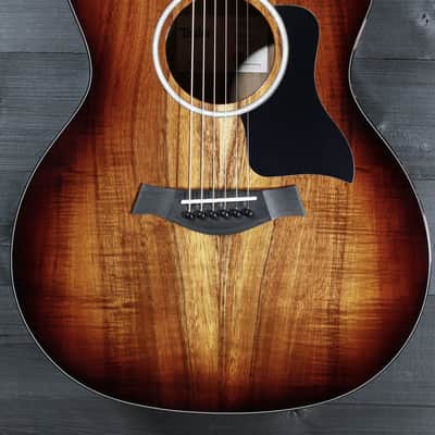 Taylor 224ce-K DLX Koa Acoustic-Electric Guitar | Grand Auditorium Cutaway w/ ES2 Pickup image 4