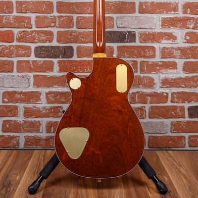 Gretsch USA Custom Shop G6134CS Penguin Master Built by Stephen Stern Flame Maple Top Transparent Blue Stain 2013 w/OHSC image 7