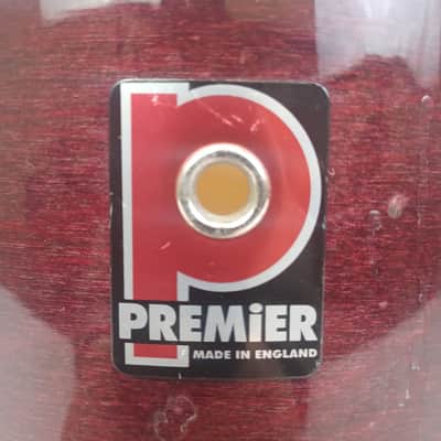 Premier 9x10" Rosewood XPK Tom Drum Vintage 90s Made In England 7Ply Birch Shell image 2