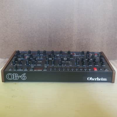 Dave Smith Instruments OB-6 Desktop 6-Voice Polyphonic Synthesizer 2017 - Present - Black image 1
