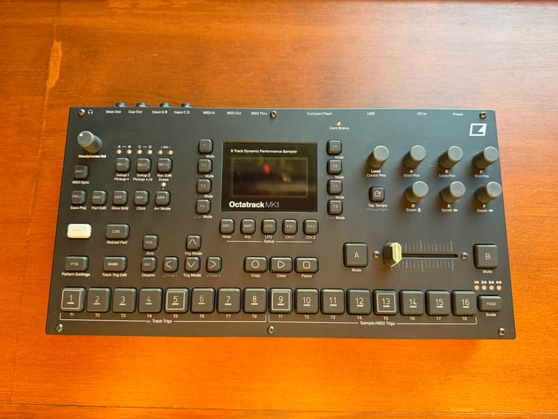 Elektron Octatrack MkII Anniversary Edition Dynamic 8-Track Performance Sampler 2020 - Black image 1