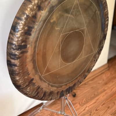 Shawn Aceto 36" Hand Made Gong ALCHEMY Sound Healing Bath Therapy Percussion VIDEO! image 5