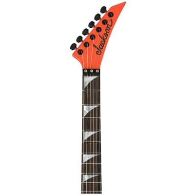 Jackson American Series Soloist SL2MG 6-String Right-Handed Electric Guitar with Rolled Ebony Fingerboard and Maple Neck (Satin Lambo Orange) image 6