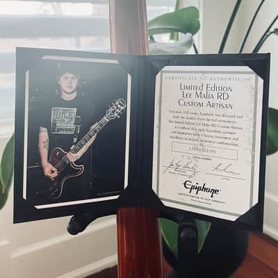 Epiphone Lee Malia Signature RD Custom Artisan 2017 - 2019 - Walnut image 6