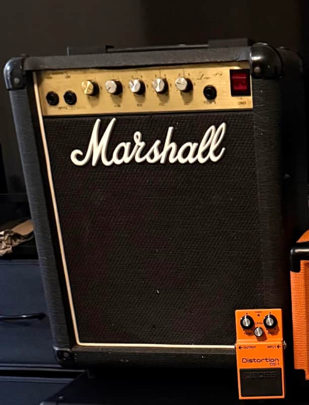 Marshall Lead 12 Model 5005 12-Watt 1x10" Guitar Combo 1984 - 1991 - Black image 1