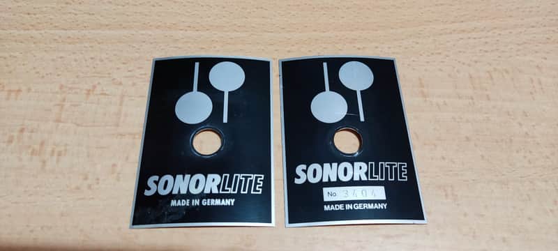 Sonor Lite badges image 1