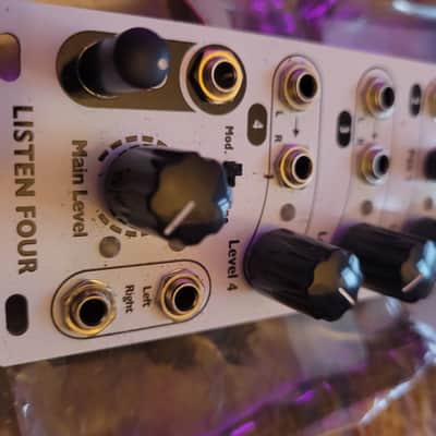 4ms Listen Four 4-Channel Stereo Mixer Module image 2