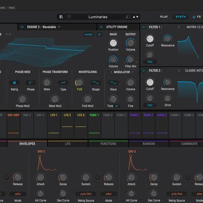 Arturia Pigments 7 PLUS Arturia Labs Pro Software Bundled download image 16