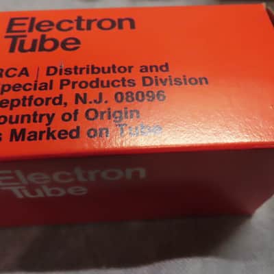 RCA 6550 POWER TUBES 1987 SET of 6 NOS in BOX SVT FENDER 400-PS AMPLIFIER FREE USA SHIPPING! image 10