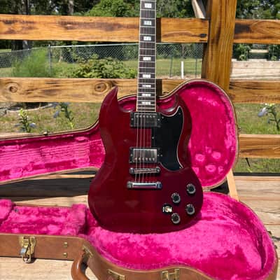 Gibson SG Standard 1981 - Cherry Rare Case image 1