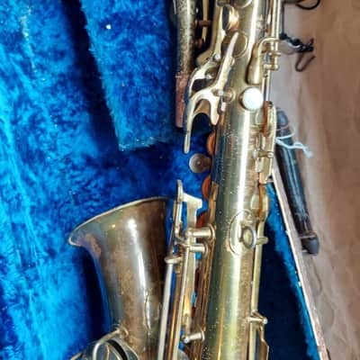 Hamilton Alto Saxophone USA w/ case/neck/MP/strap, Very Good condition image 8