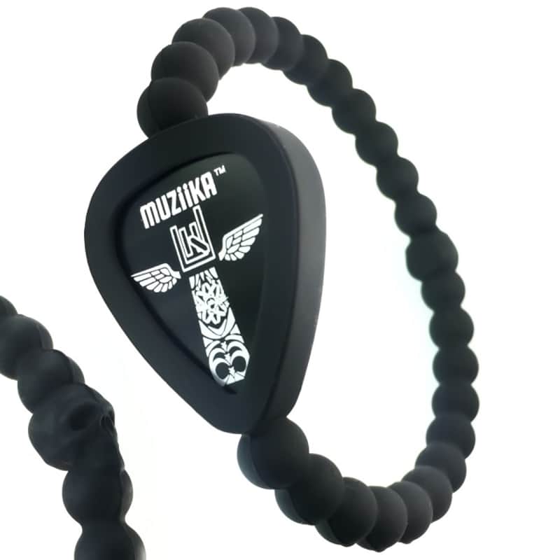 2023 Pickbandz Pickbandz 'SKULL' MUZiiKA guitar pick bracelet ...
