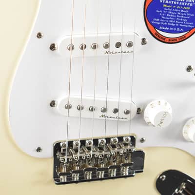 Fender Eric Clapton Stratocaster Olympic White Maple Fingerboard image 3