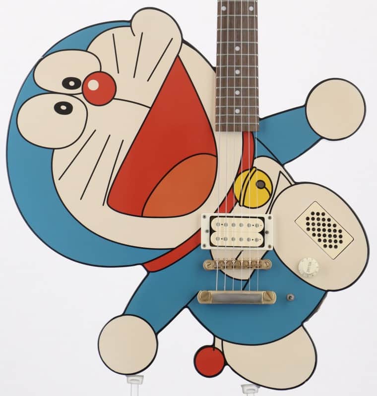 ESP Doraemon Guitar (2nd generation) ESP x Doraemon electric guitar with built-in speaker [03/20] image 1