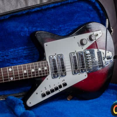 Galanti Grand Prix V4 1964 Italian red sunburst -VIDEO- image 6