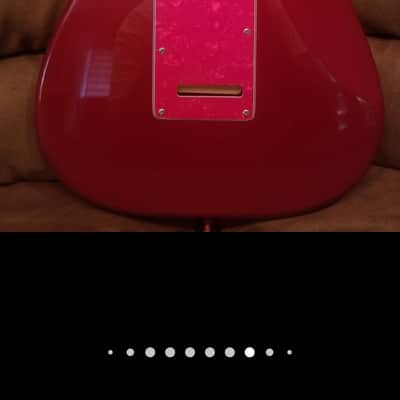Fender Squier Classic Vibe 70's HSS  Stratocaster  W/ Major Upgrades  Candy Apple Red image 8