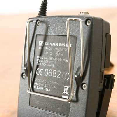 Sennheiser SK 100 G2 Bodypack Wireless Transmitter A Range: 518-554 MHz CG0101Y image 7