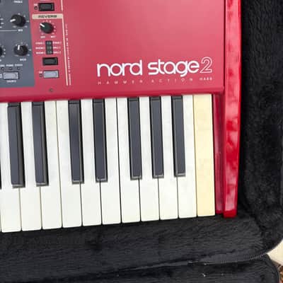Nord Stage 2 HA88 Hammer Action 88-Key Digital Piano 2011 - 2014 - Red image 4