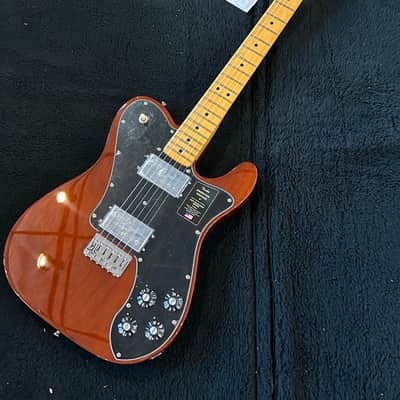Fender American Vintage II '75 Telecaster Deluxe Mocha #V11287 7 lbs 15.1 oz image 2