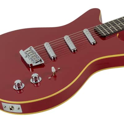 New Danelectro '59 Divine Double Cutaway Guitar Red image 2