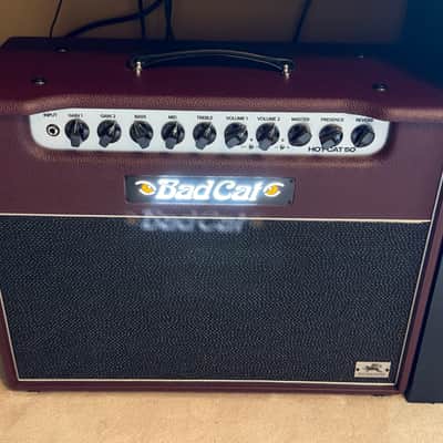 Bad Cat Mod Shop Hot Cat 50 2-Channel 50-Watt 1x12" Guitar Combo 2026 - Present - Black image 9