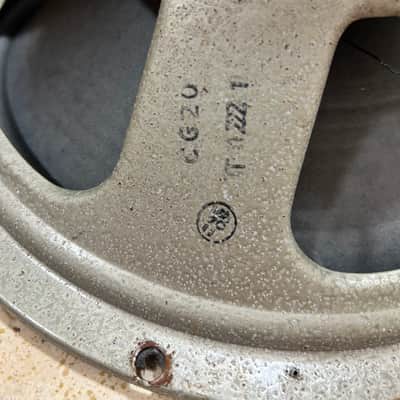 1974 Celestion G12M Creamback 16 Ohm 75hz image 2