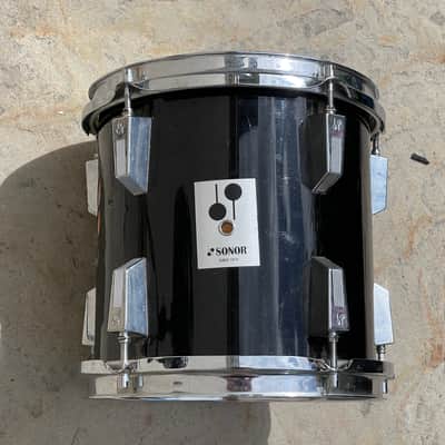 80's Sonor Phonic 10" Black 10x9 Rack Tom image 2