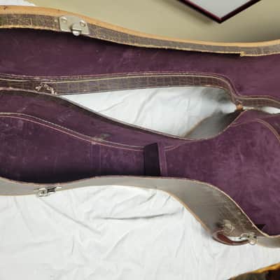Geib Faux Alligator Chipboard case Circa 1950's image 10