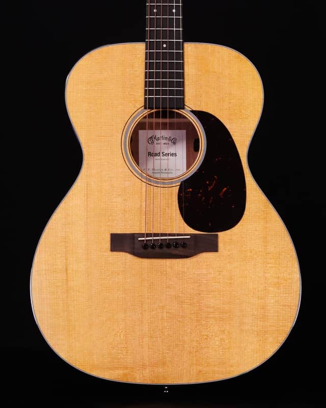 Martin 000-12E Retro Spruce Top with X Bracing, Martin E1 Pickup, Bag Included image 1