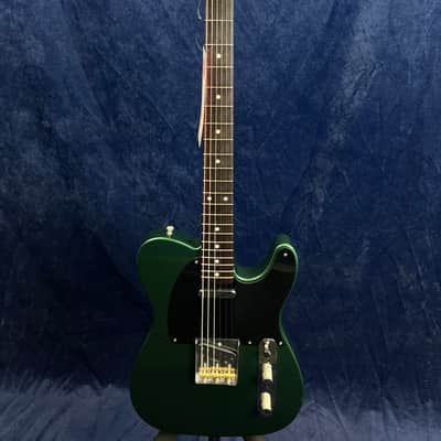 Fender MIJ 60's Telecaster Rosewood FB in Sherwood Green Metallic Pre-owned image 4
