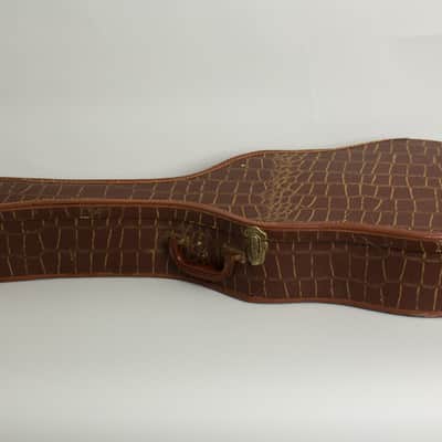 Vicente Tatay  Classical Guitar (late 1930s), period brown alligator chipboard case. image 11