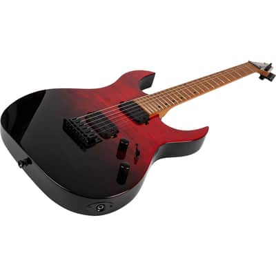 Spira S-450 TRD Double Cutaway Roasted Poplar Flamed Maple Top Canadian Roasted Maple Neck 6-String Electric Guitar image 7