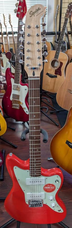 Squier Limited Edition Paranormal Jazzmaster® XII 12-String Electric Guitar Fiesta Red image 1