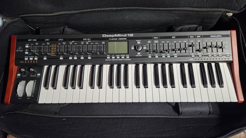 Behringer DeepMind 12 49-Key 12-Voice Polyphonic Analog Synth | Reverb