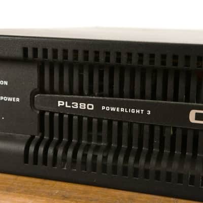 QSC PL380 Powerlight 3 Series 2-Channel Power Amplifier CG01047 image 5