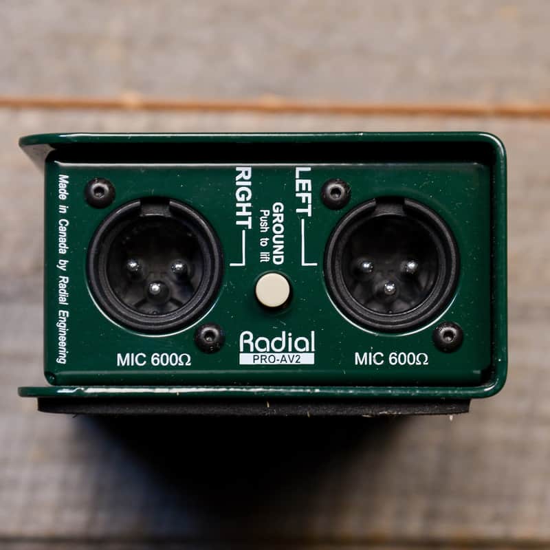 Radial ProAV2 Passive Stereo Multimedia DI Box image 3