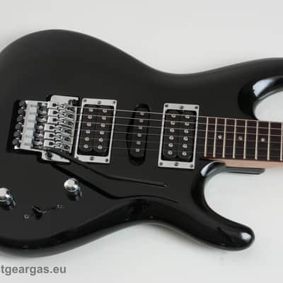 Ibanez JS1 1992-1993 Black HSH with Original case, Near mint image 7