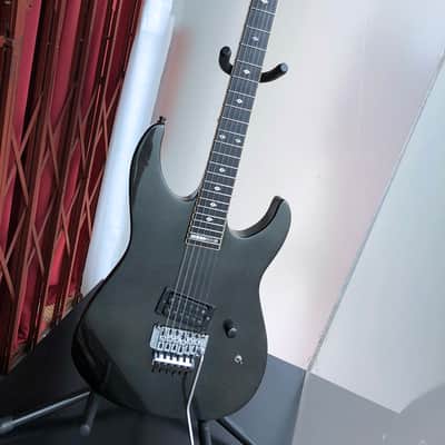 1987 MIJ By ESP Kramer Bluesbreaker 308, Metallic Gun Metal Grey, OFR, Gig Bag image 2