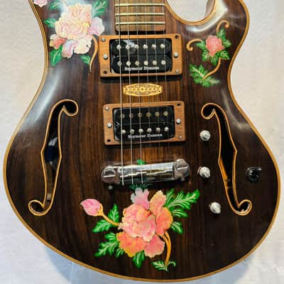 Blueberry Handmade Electric Guitar with Seymour Duncan Pickups image 4