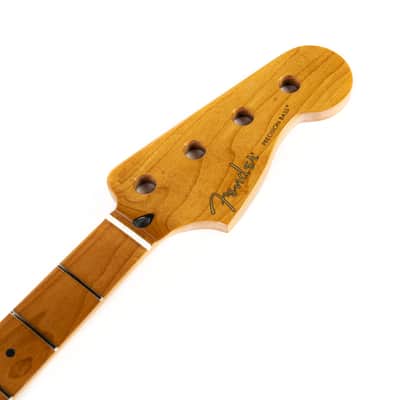 Fender Roasted Maple Precision Bass Neck MN - Bass Part image 3