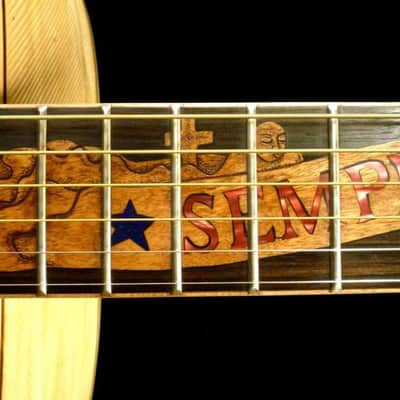 Blueberry Handmade Acoustic Guitar Dreadnought US MARINES Built to Order image 6