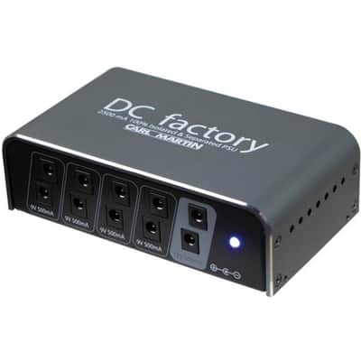 CARL MARTIN DC FACTORY Pedalboard Power Supply for 5 Digital FX Pedals image 4