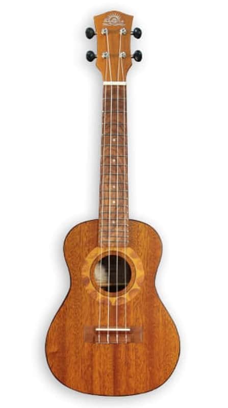 PukanaLa Model PU-NVS Soprano Ukulele with Sapele Mahogany Top, Back and Sides image 1