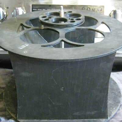 Leslie Speaker Lower Wooden Rotor w/belt Vintage 122, 145, 147 image 5