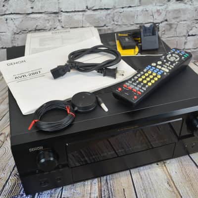 DENON AVR-2807 7.1 Channel HDMI Surround AV Home Theater Receiver w. Phono In !! image 1