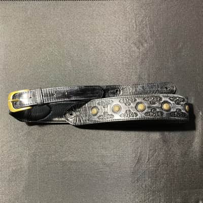 Tetherax CSH Shanghai Cinch Stamped Padded SODOLEATHER Strap (with Cinch Buckle) - Pattern image 2