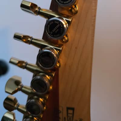 Ibanez RGIXL7-BKF Iron Label 2020 - Present - Black Flat image 6