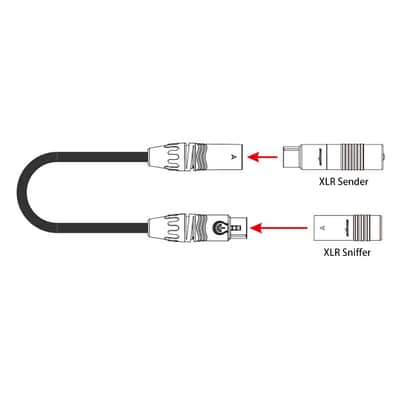 XLR Cable Tester Quick Diagnostics with LED Design for Stage and Studio Use image 5