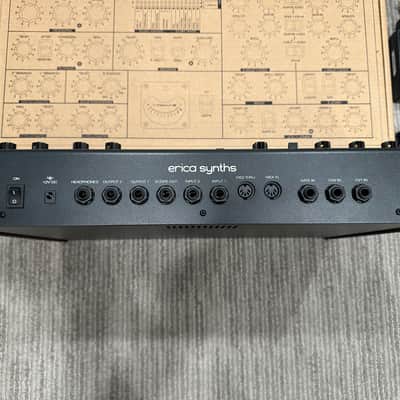 Erica Synths SYNTRX II Desktop Analog Synthesizer 2023 - Present - Black image 6
